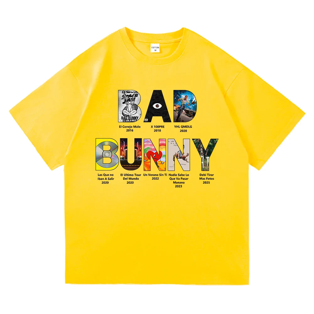 Camiseta “Album” – De Bad Bunny