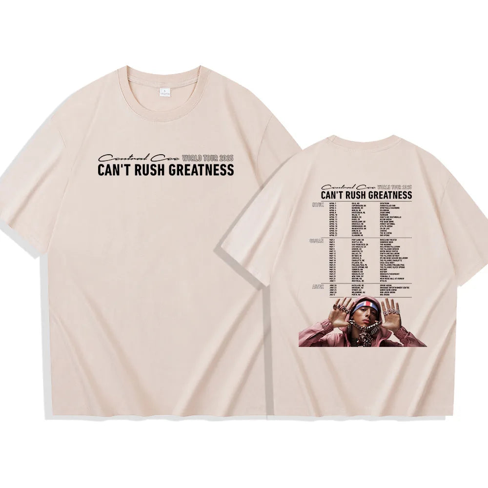 T-shirt “ Can't Rush Greatness” – De Central Cee