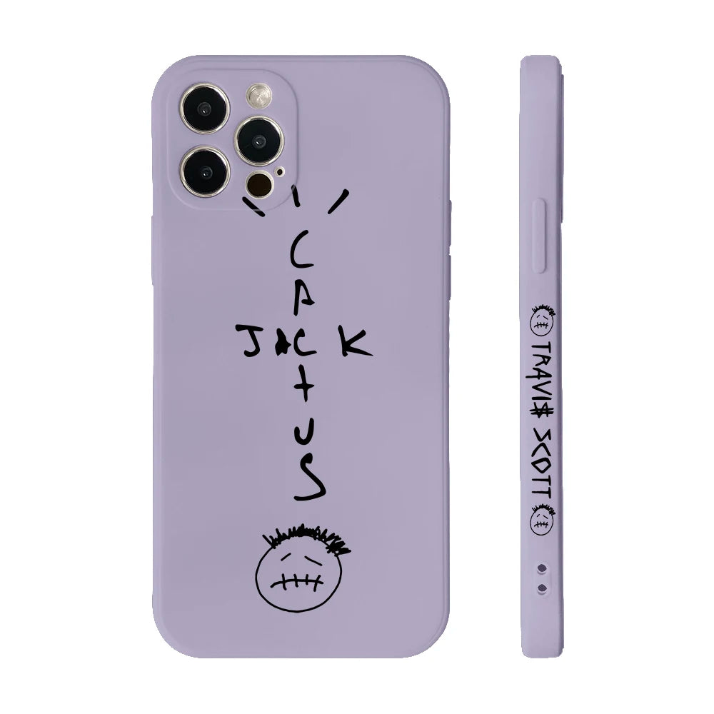 Travis Scott Cactus Jack Phone Case for Samsung Galaxy A72 A71 A54 A53 A52 A34 A33 A32 A23 A22 A14 A13 A12 4G 5G Soft TPU Cover