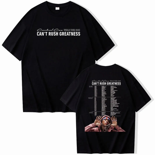 T-shirt “ Can't Rush Greatness” – De Central Cee